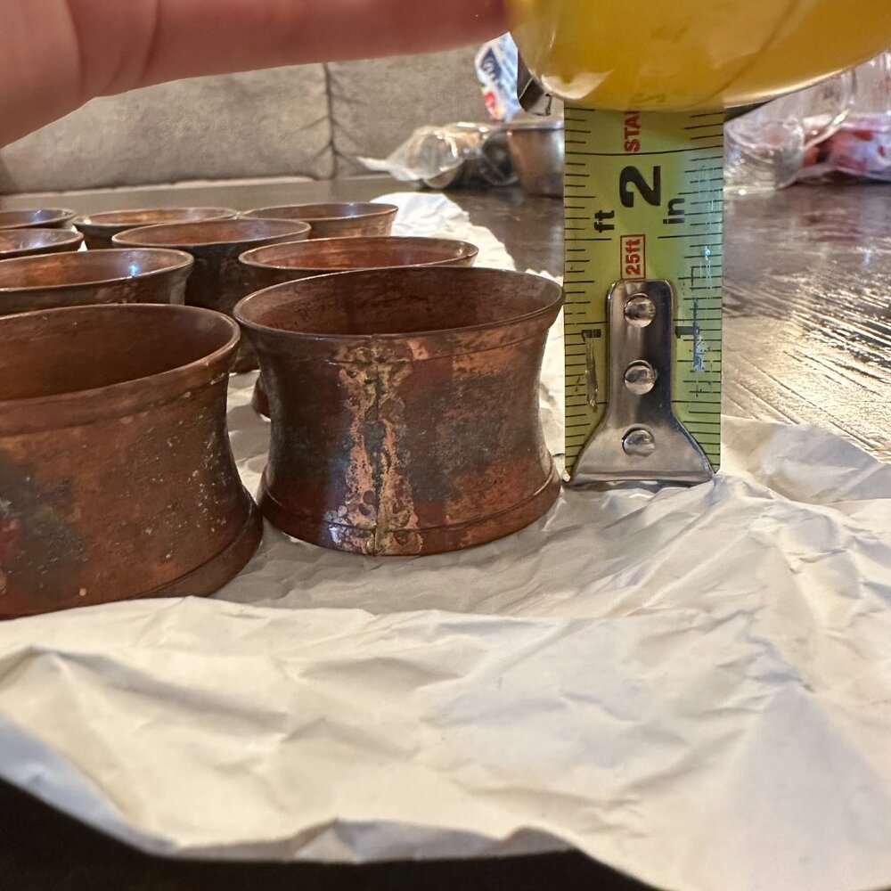 Copper Napkin Rings (13) - Picture 4 of 4
